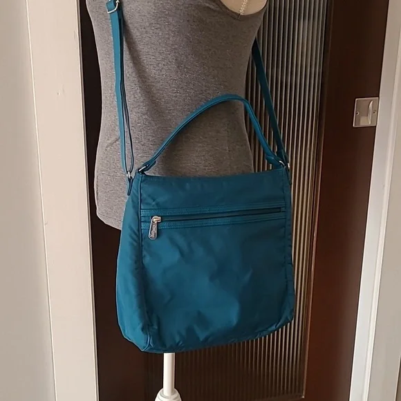 Thirty-one Teal BlueGreen Crossbody Bag - Picture 12 of 14